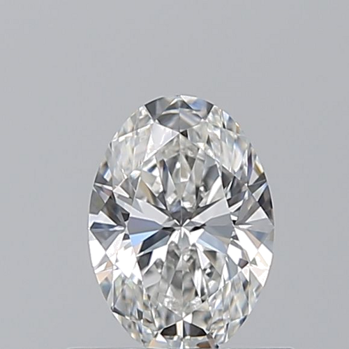 0.54 carat F-VVS1 Natūralus Oval Deimantas (1)