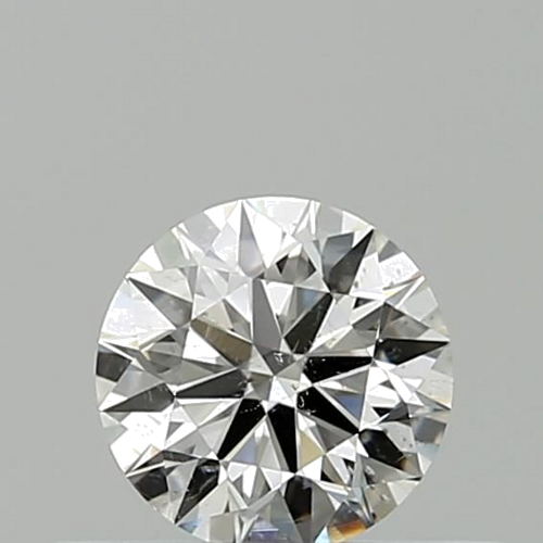 0.34 carat F-SI2 Excellent cut Natūralus Round Deimantas (1)