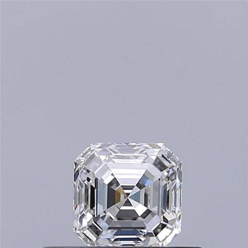 0.33 carat D-VS1 Natūralus Asscher Deimantas (1)