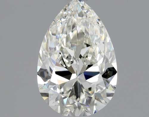 0.7 carat I-VS2 Natūralus Pear Deimantas (1)