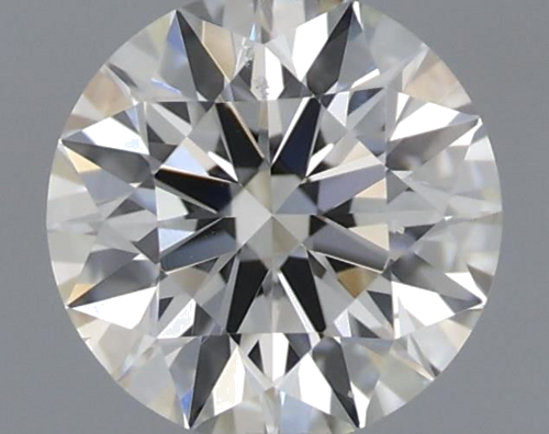 0.39 carat I-SI1 Very Good cut Natūralus Round Deimantas (1)