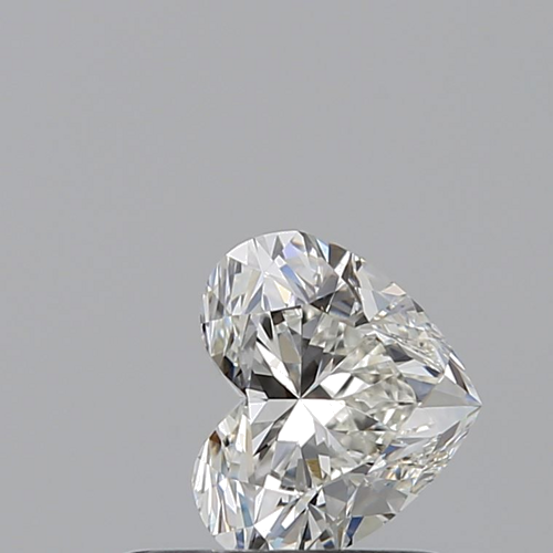 0.5 carat H-VS1 Natūralus Heart Deimantas (1)