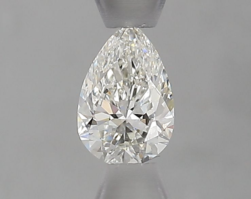 0.37 carat H-VS2 Natūralus Pear Deimantas (1)