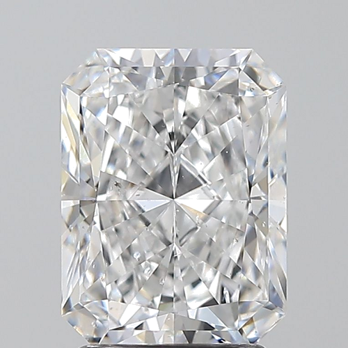 2.5 carat D-SI1 Natūralus Radiant Deimantas (1)