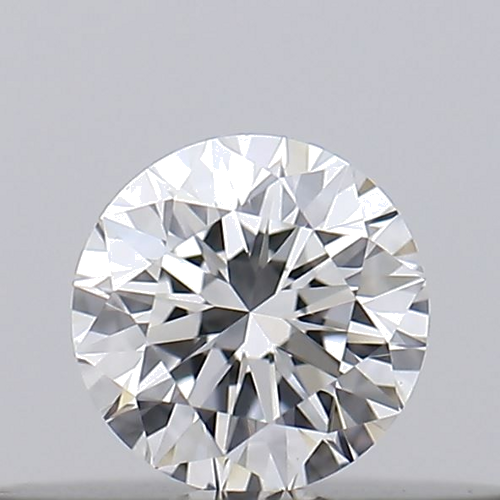 0.16 carat F-VVS1 Excellent cut Natūralus Round Deimantas (1)