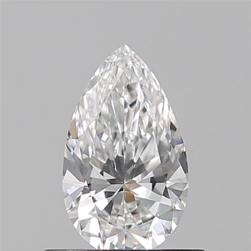 0.52 carat F-VVS1 Natūralus Pear Deimantas (1)
