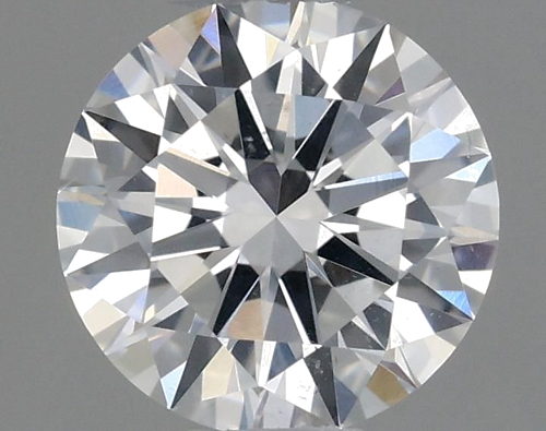 0.37 carat F-SI1 Excellent cut Natūralus Round Deimantas (1)