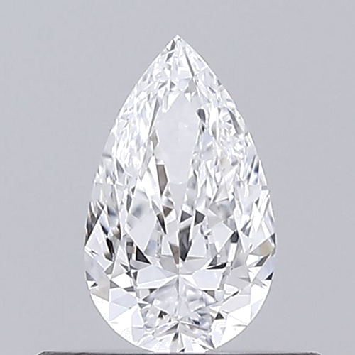 0.3 carat D-VS2 Natūralus Pear Deimantas (1)