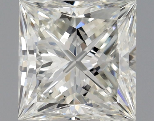 0.5 carat H-VVS2 Natūralus Princess Deimantas (1)