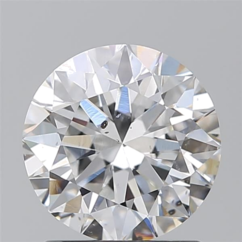 1.57 carat E-SI2 Excellent cut Natūralus Round Deimantas (1)