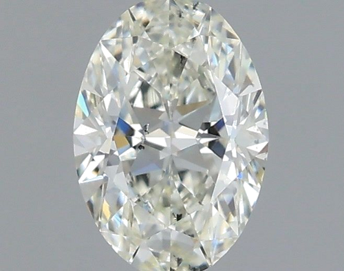 0.3 carat K-SI2 Natūralus Oval Deimantas (1)
