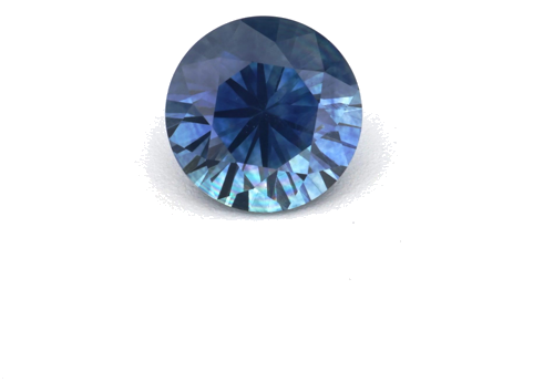 0.62 carat BLUE Round Safyras (1)