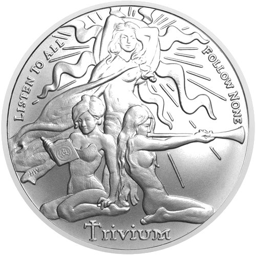1 oz Trivium 2017 САЩ сребърна монета (1)