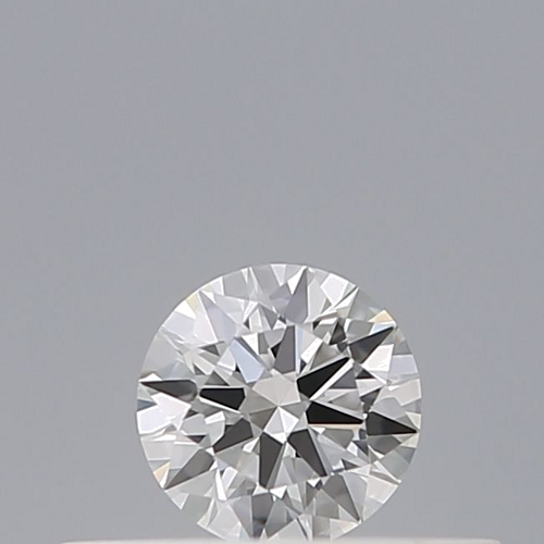 0.22 carat F-VVS2 Excellent cut Natūralus Round Deimantas (1)