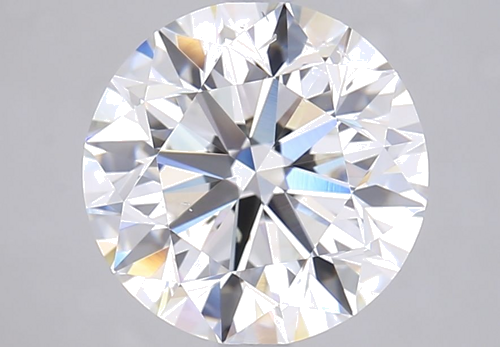 3.01 carat H-SI1 Very Good cut Natūralus Round Deimantas (1)