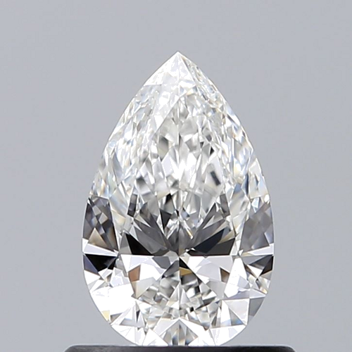 0.63 carat E-VS2 Natūralus Pear Deimantas (1)
