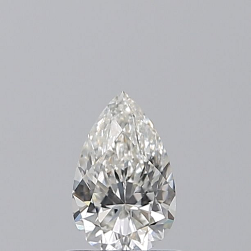 0.7 carat H-SI1 Natūralus Pear Deimantas (1)