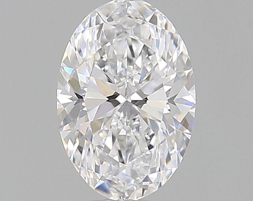 0.38 carat D-VVS1 Natūralus Oval Deimantas (1)