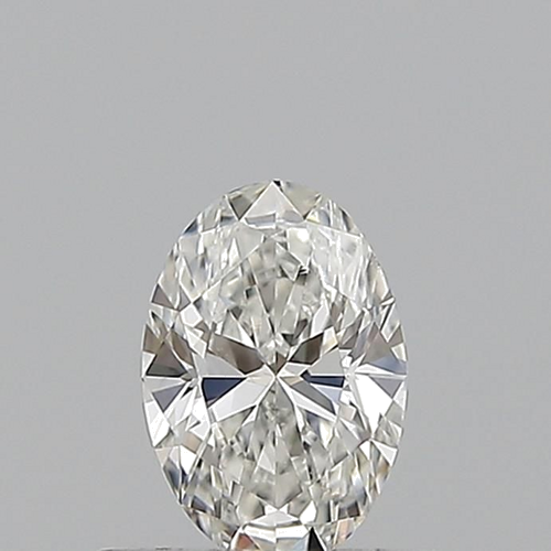 0.5 carat G-SI2 Natūralus Oval Deimantas (1)