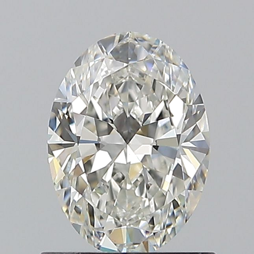 0.9 carat I-VVS2 Natūralus Oval Deimantas (1)