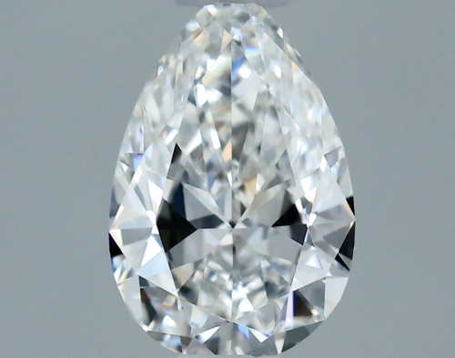 0.3 carat E-VVS2 Natūralus Pear Deimantas (1)
