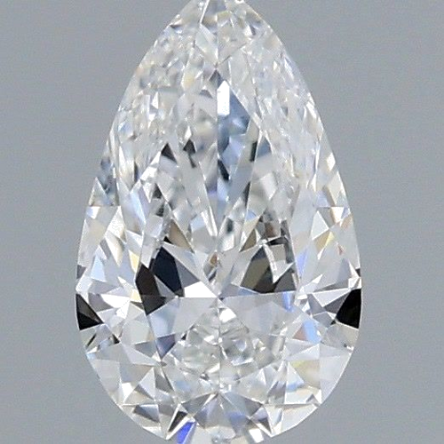 0.3 carat E-SI1 Natūralus Pear Deimantas (1)