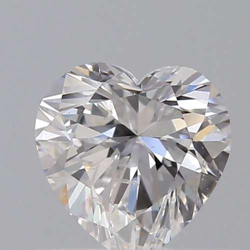 0.39 carat D-SI2 Natūralus Heart Deimantas (1)