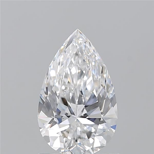1.2 carat D-VS1 Natūralus Pear Deimantas (1)