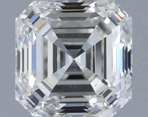 0.51 carat I-VVS1 Natūralus Asscher Deimantas (1)