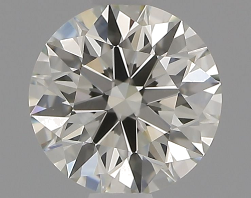 0.66 carat K-VVS1 Excellent cut Natūralus Round Deimantas (1)
