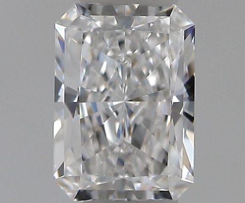 0.5 carat E-VVS2 Natūralus Radiant Deimantas (1)