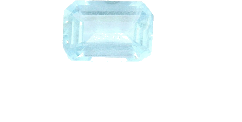 0.51 carat BLUE STEP cut Octagonal Aquamarine (1)
