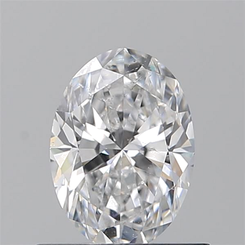 0.7 carat D-SI1 Natūralus Oval Deimantas (1)