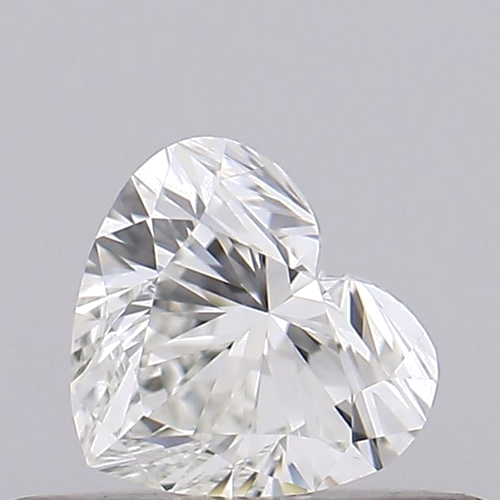 0.27 carat I-VVS1 Natūralus Heart Deimantas (1)