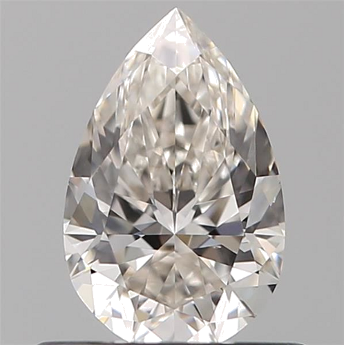 0.51 carat I-VS2 Natūralus Pear Deimantas (1)