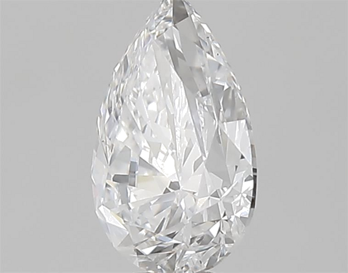 0.58 carat D-VS2 Natūralus Pear Deimantas (1)