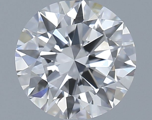0.59 carat D-VVS1 Excellent cut Natūralus Round Deimantas (1)