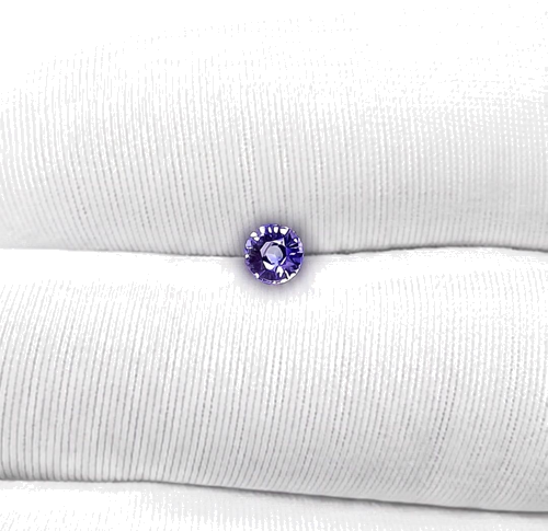 0.52 carat BLUE Round Safyras (1)