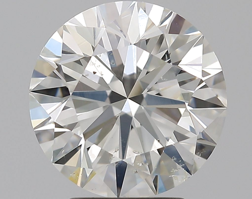 3.0 carat I-SI1 Excellent cut Natūralus Round Deimantas (1)