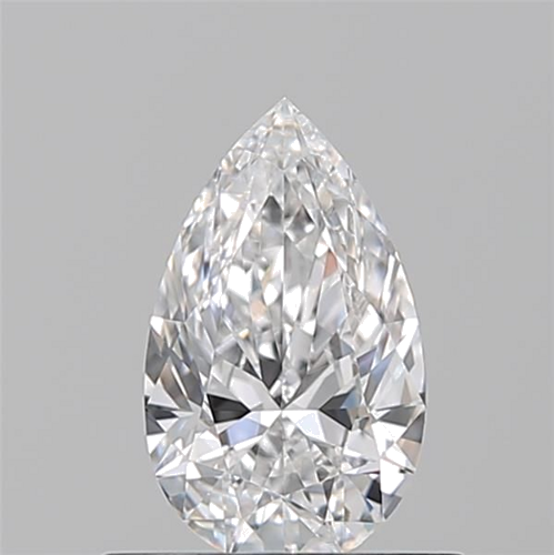 0.5 carat E-VVS1 Natūralus Pear Deimantas (1)