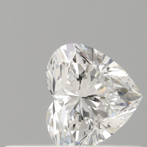 0.31 carat E-IF Natūralus Heart Deimantas (1)