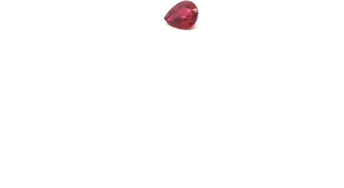 0.42 carat RED Pear Rubinas (1)