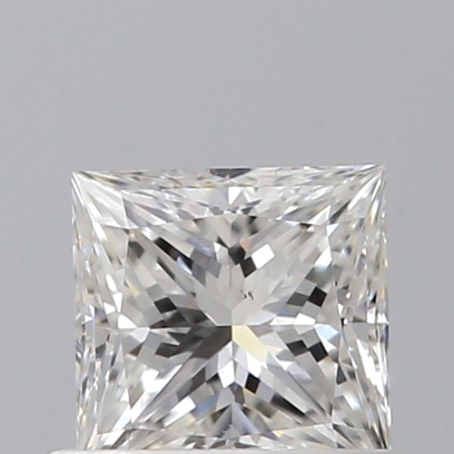 0.61 carat G-VS2 Natūralus Princess Deimantas (1)