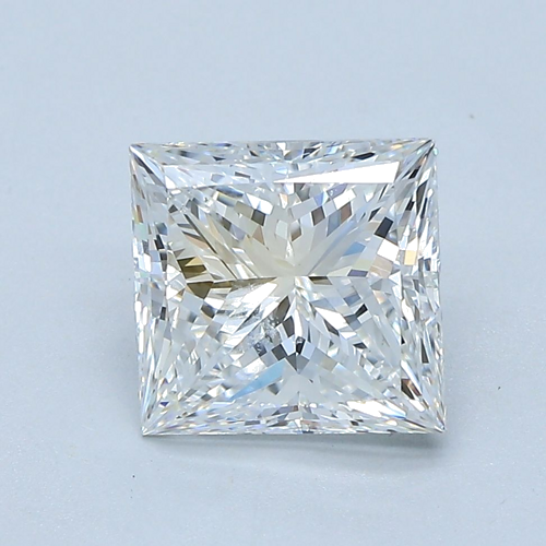 2.51 carat E-VS2 Natūralus Princess Deimantas (1)