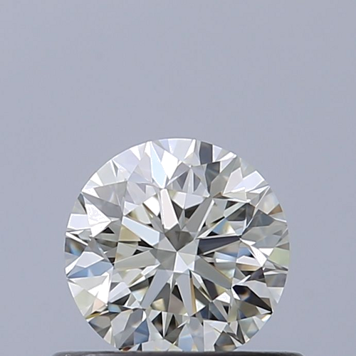 0.5 carat K-IF Very Good cut Natūralus Round Deimantas (1)
