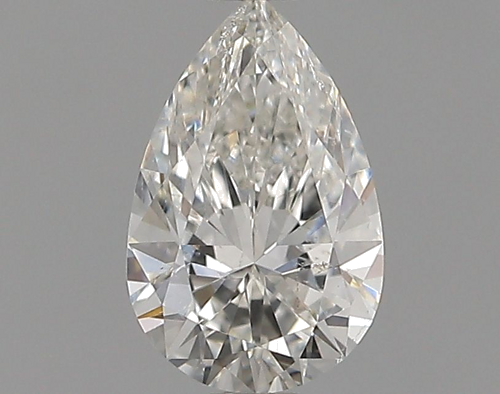 0.51 carat H-SI2 Natūralus Pear Deimantas (1)
