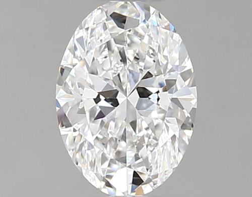 0.44 carat F-IF Natūralus Oval Deimantas (1)