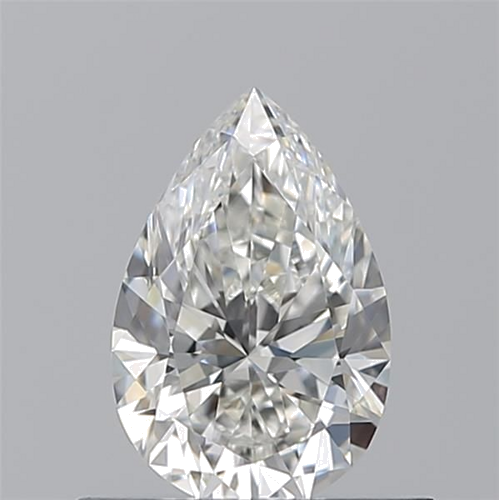 0.56 carat H-VVS2 Natūralus Pear Deimantas (1)