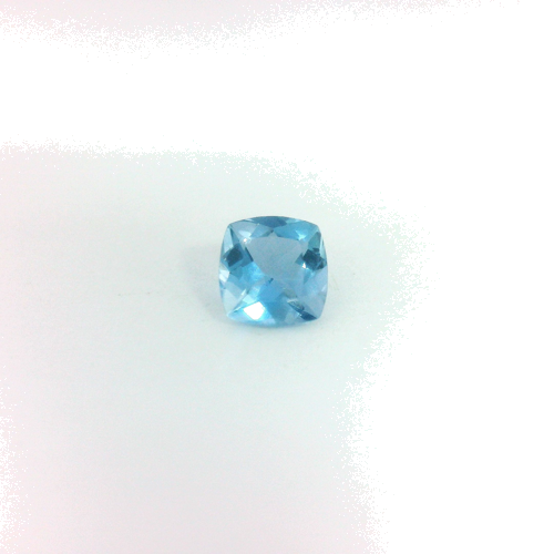 0.45 carat BLUE Cushion Aquamarine (1)