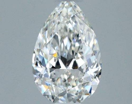 0.4 carat G-VVS1 Natūralus Pear Deimantas (1)